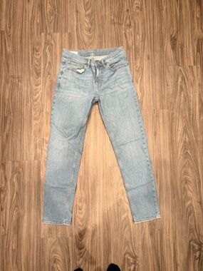 Light Blue Men’s Straight Jeans